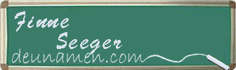 Finne Seeger Visitenkarte